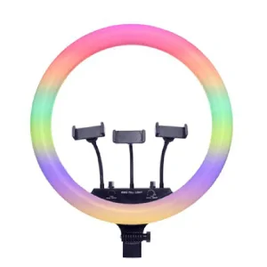رینگ لایت RGB مدل MJ18 سایز 18 اینچ