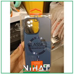 گارد گوشی کلاسیک سورمه ای از آیفون 13 تا 16 پرو مکس