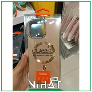 گارد گوشی فیت کلاسیک قهوه ای از آیفون 13 تا 16 پرو مکس